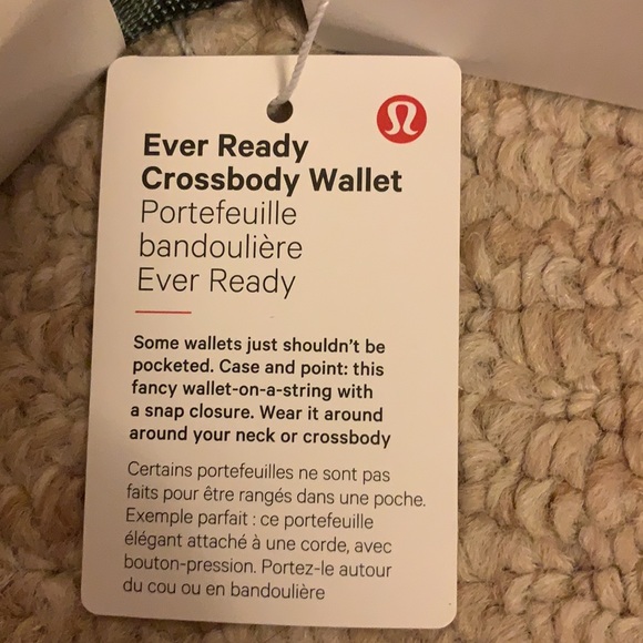 NWT Lululemon Ever Ready Crossbody Wallet - Picture 4 of 6